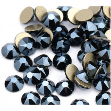 2088-XIRIUS Стразы Shiny Black SS16, 100 штук